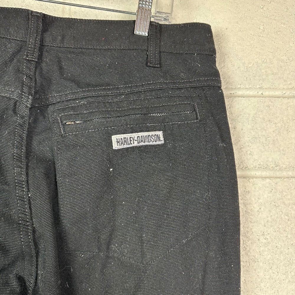 Harley Davidson black motorcycle pants 36X32